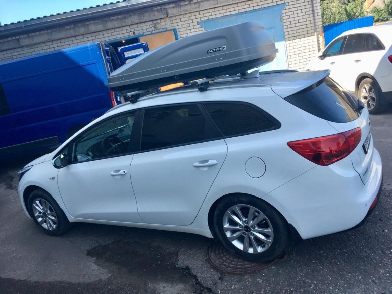 Багажник на крышу автомобиля киа сид универсал