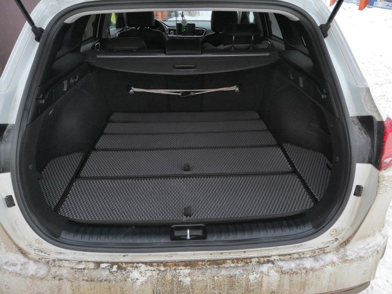 Kia ceed sw 3 багажник
