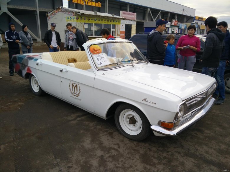 Волга газ 24 кабриолет