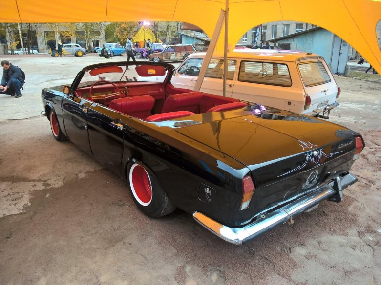 Газ 24 кабриолет лоурайдер