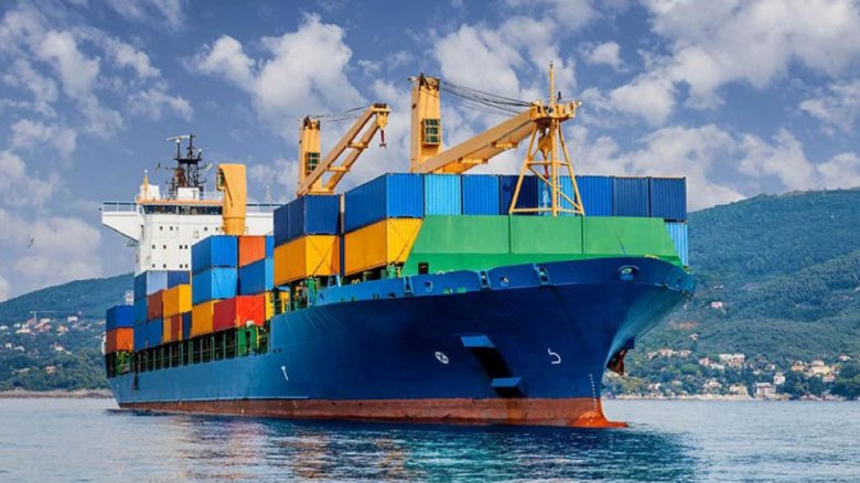 Контейнеровоз морской