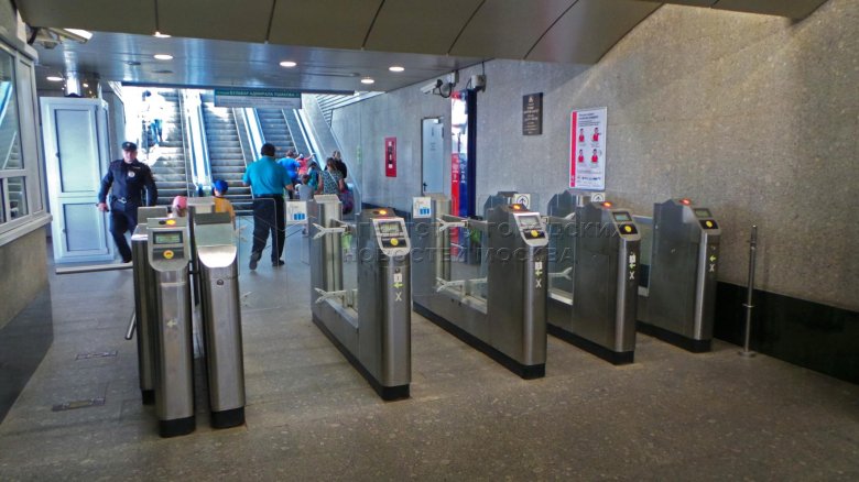 Турникеты в московском метро