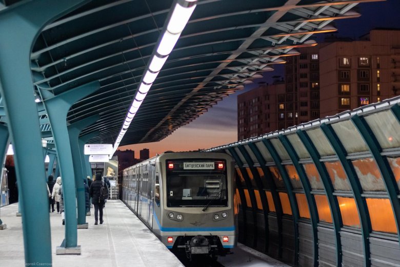 Москва вагон метро