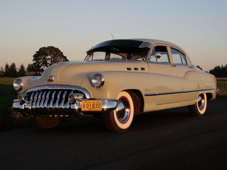 Buick eight super sedan 1950