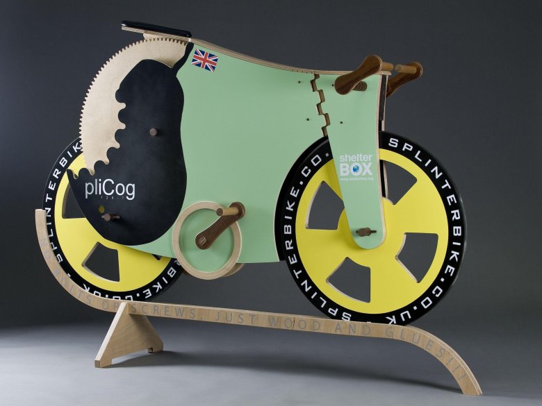 Деревянный велосипед