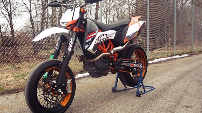 Мотард ктм 690