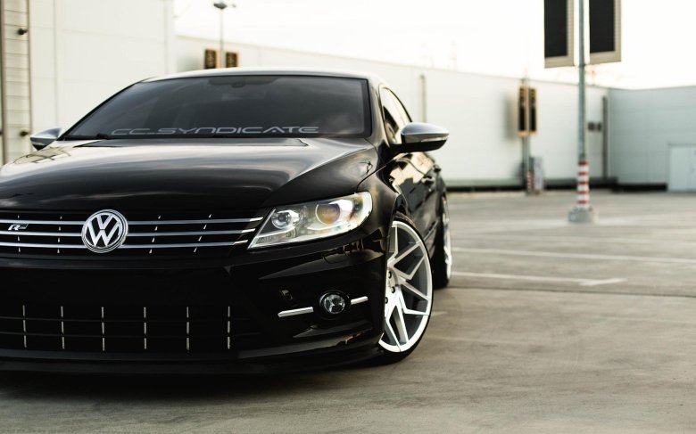 Volkswagen passat cc tuning black