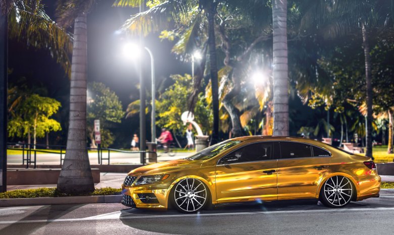 Пассат цц золотистый