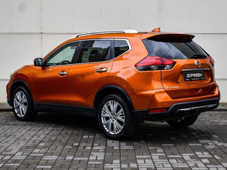 Nissan x-trail 2017 — 2024 iii рестайлинг оранжевый