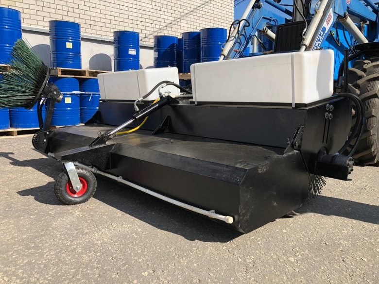 Щетка с бункером щфс-2.0