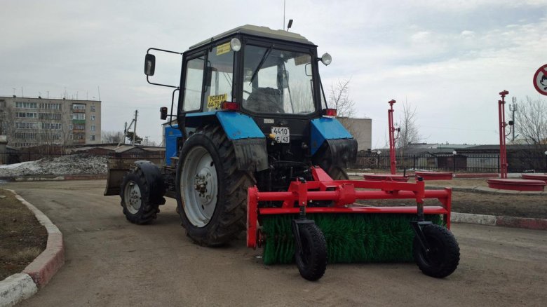 Щетка на трактор мтз 82