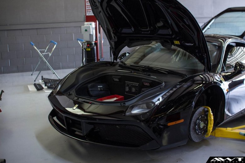 Ferrari 488 gtb black