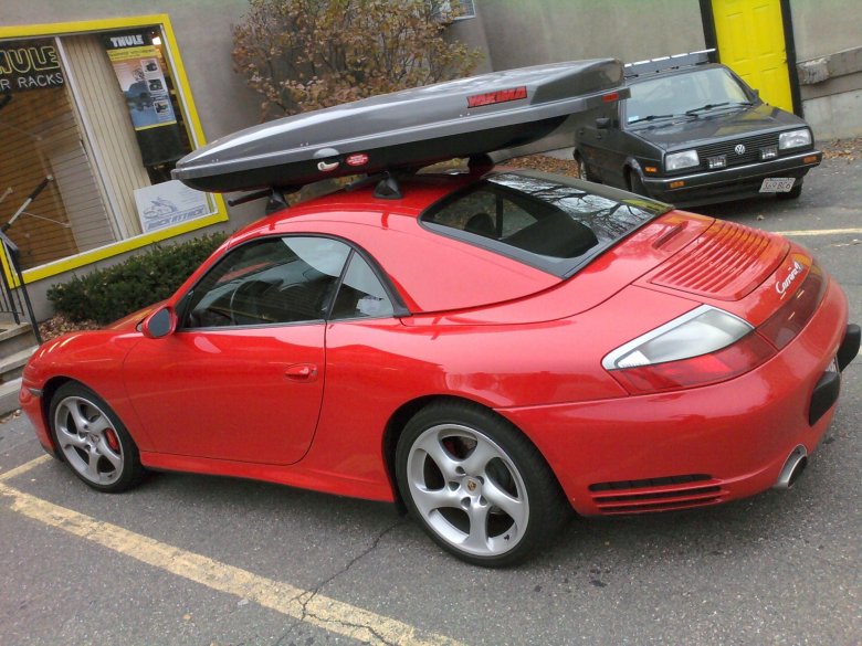 Porsche 911 roof box