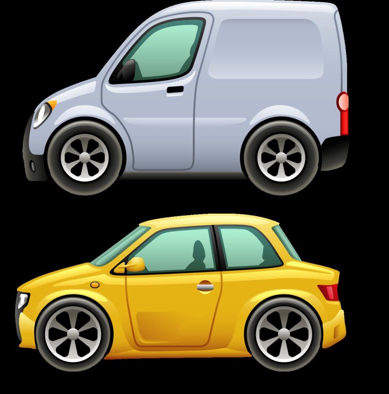 Машина мультяшная