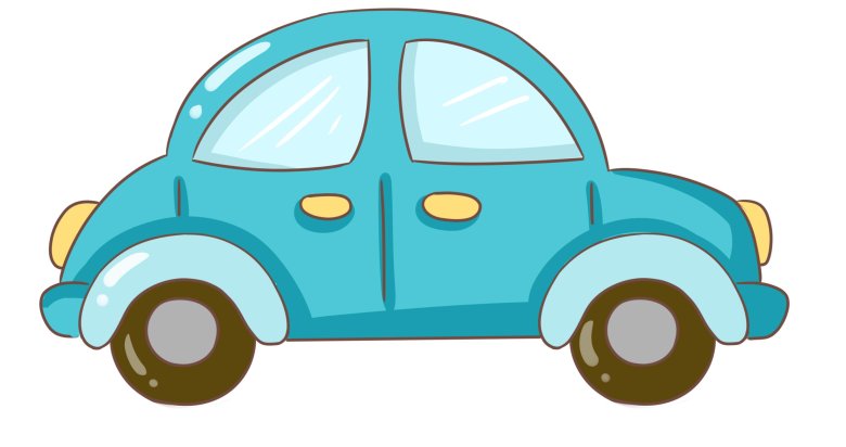 Машина мультяшный