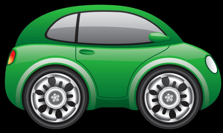 Машина для детей на прозрачном фоне