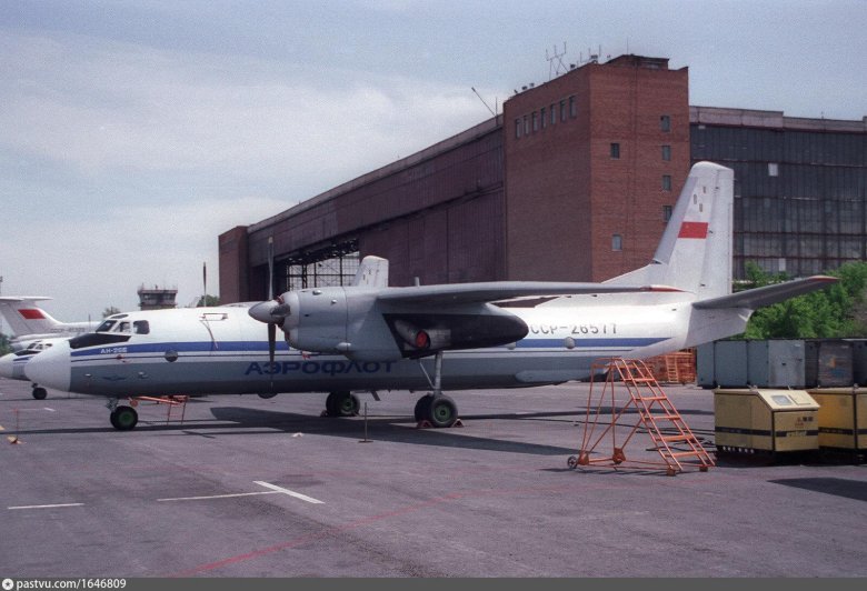 Ан-24 пассажирский самолёт аэрофлот