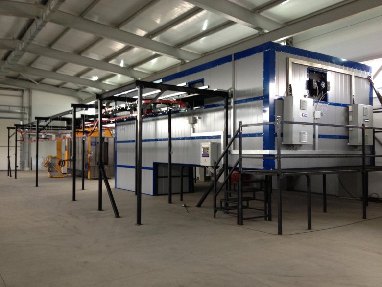 Печь полимеризации