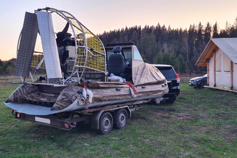 Аэролодка флагман 420