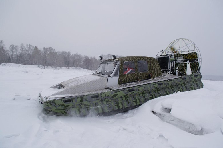 Аэролодка пиранья 6