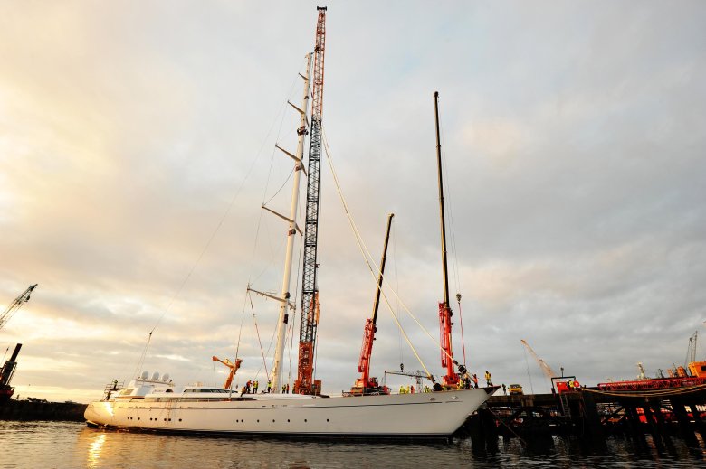 Самая большая парусная яхта