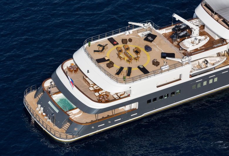 Legend 77 expedition yacht