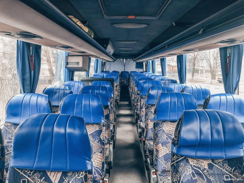 Туристический автобус салон