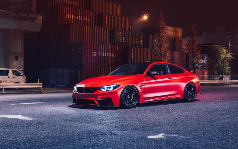 Bmw m4 red