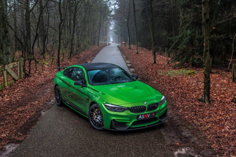 Bmw m 4 зеленая