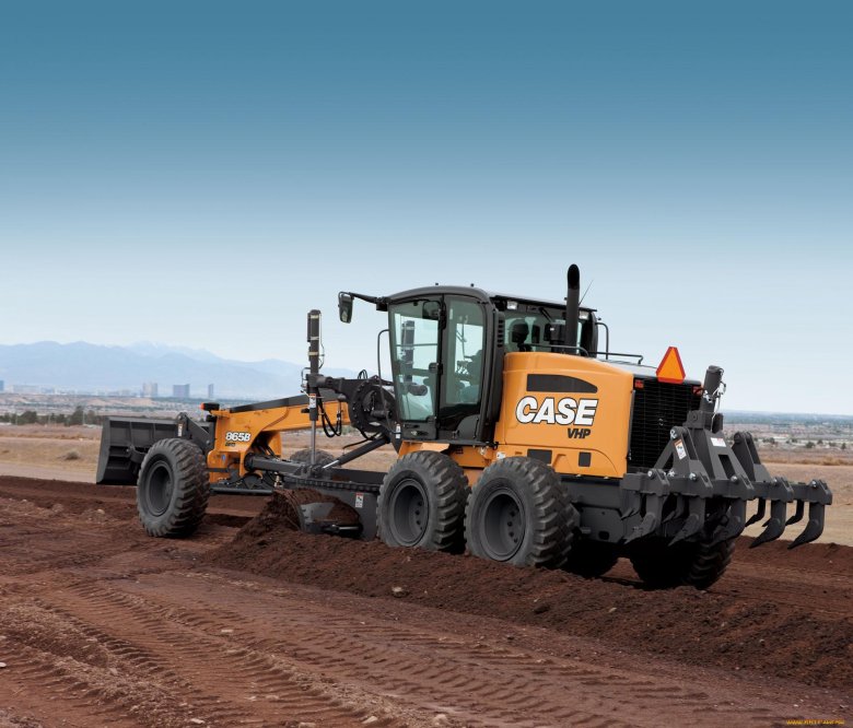 Автогрейдер case 865b