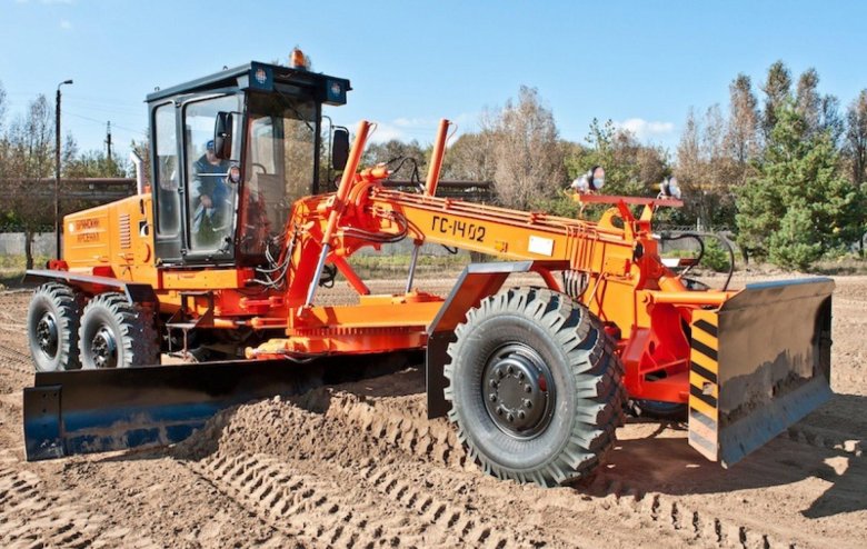 Автогрейдер гс 14 02
