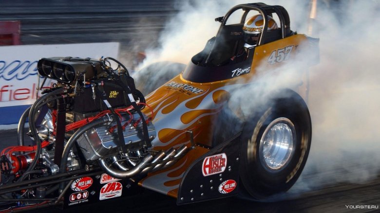 Top fuel dragster