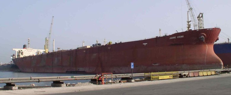 Самый большой танкер knock nevis