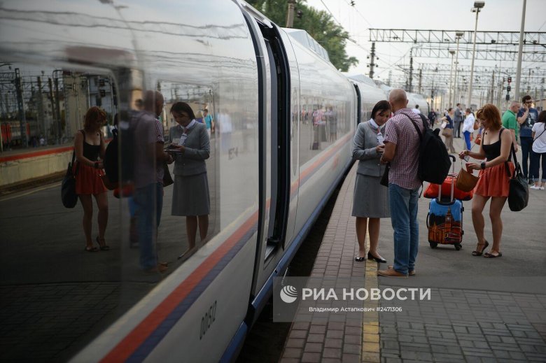 Сапсан москва санкт петербург