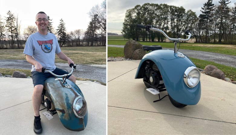 Мини скутер