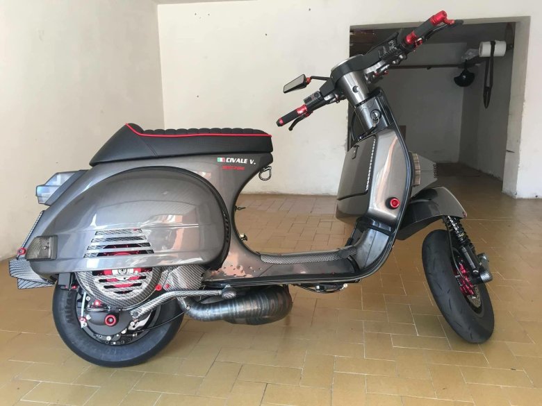 Vespa scooter