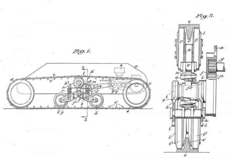 Колёсно гусеничный танк т2