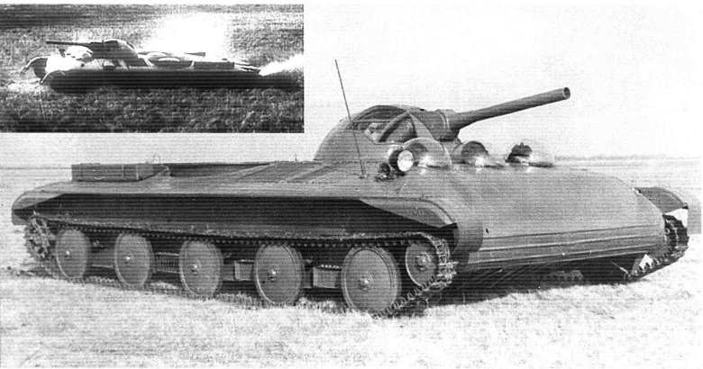 Легкий танк объект 906 пт 85