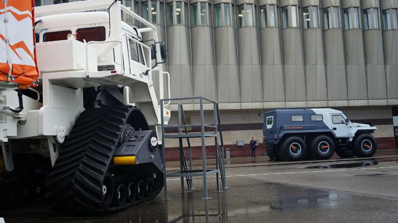 Гусеничные камазы геосвип