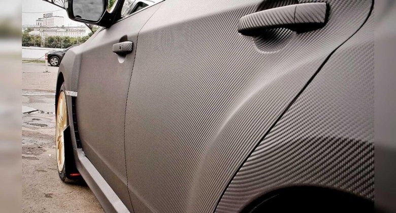 Пленка серый карбон 3d