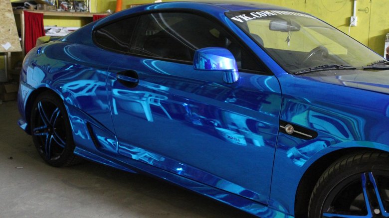 Хром hyundai coupe