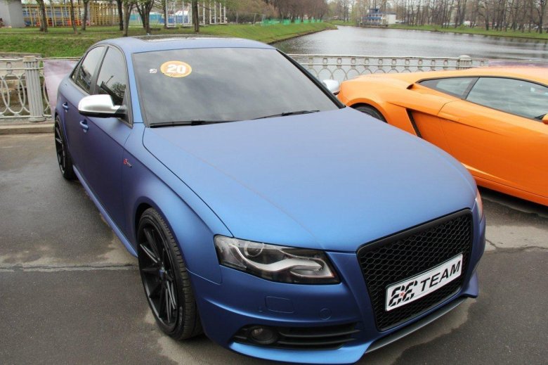 Audi a4 blue