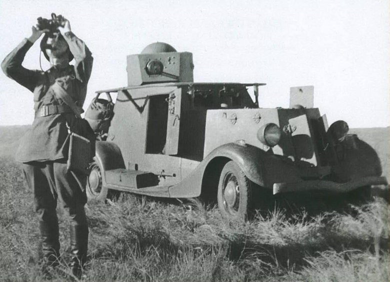 Советский броневик ба-20