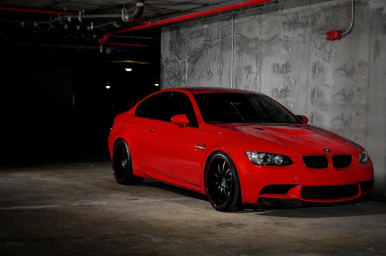 Bmw m3 e92 red