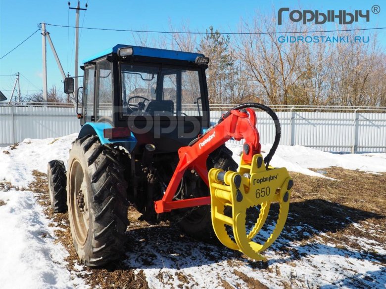 Захват горыныч на мтз 82