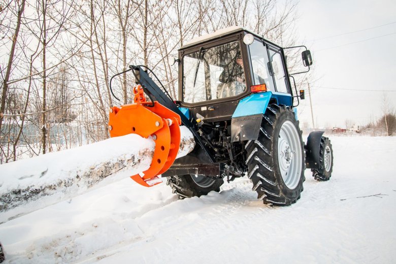 Трелевочный захват для трактора мтз-82