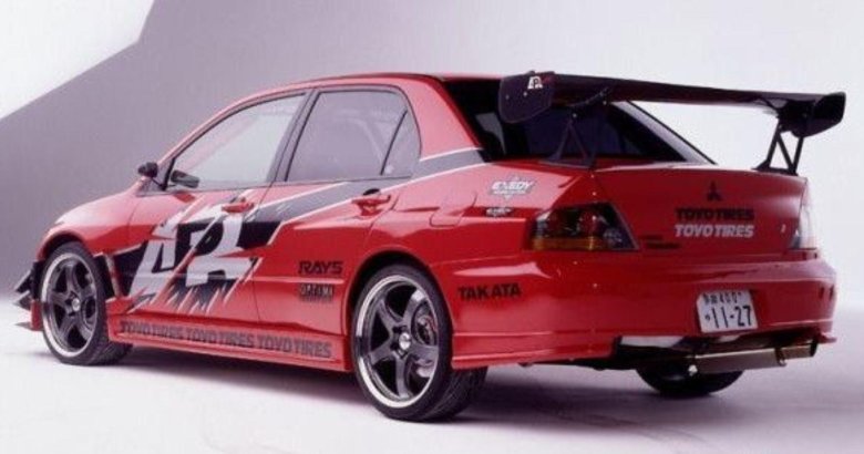 Mitsubishi lancer evolution 8 форсаж 3