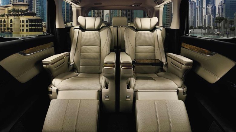 Салон тойота альфард