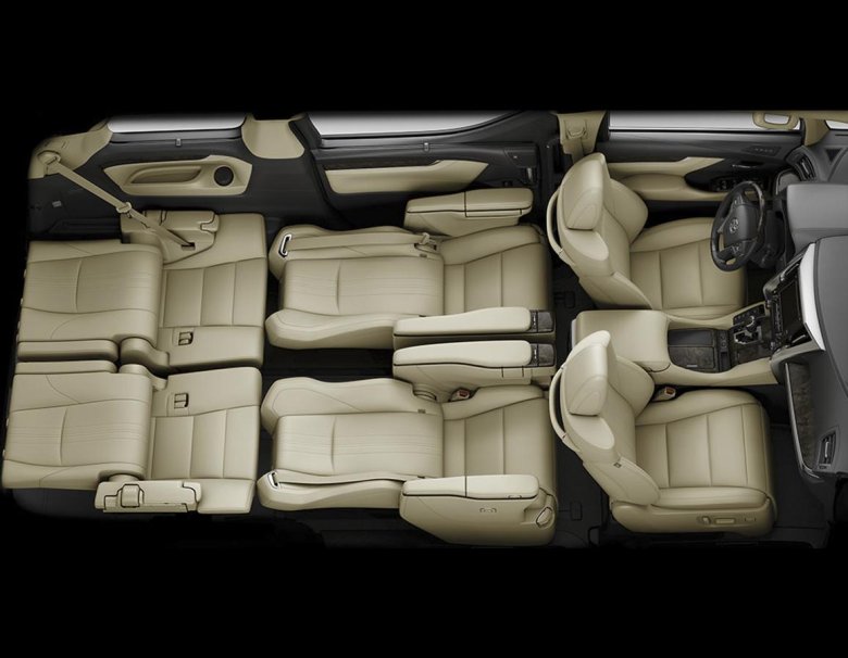 Тойота альфард сколько мест