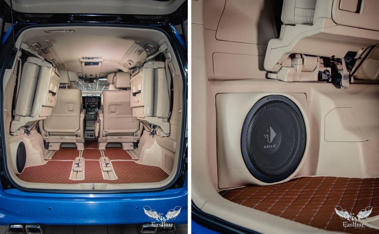 Акустика тойота альфард 30 кузов